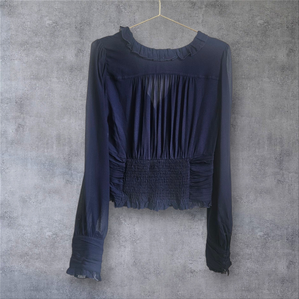 Free People Ruffled Top - Picture 4 of 12